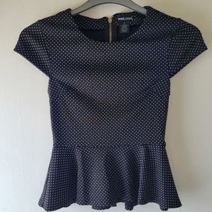Peplum top